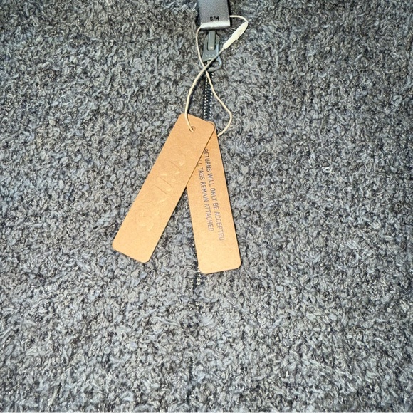 NWT! SKIMS - Cozy Knit Zip Up Hoodie - S/M Gray - Picture 3 of 4